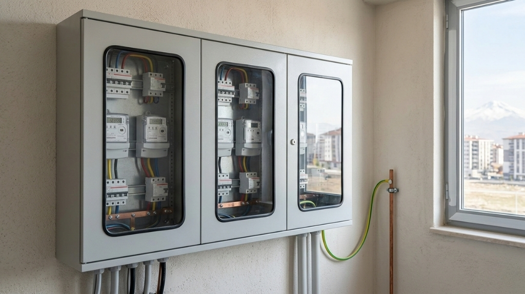 Kayseri Elektrik Projelerinde TEDAŞ ve KCETAŞ Yönetmelik Uyumu: Yeni Nesil Sayaç Panoları