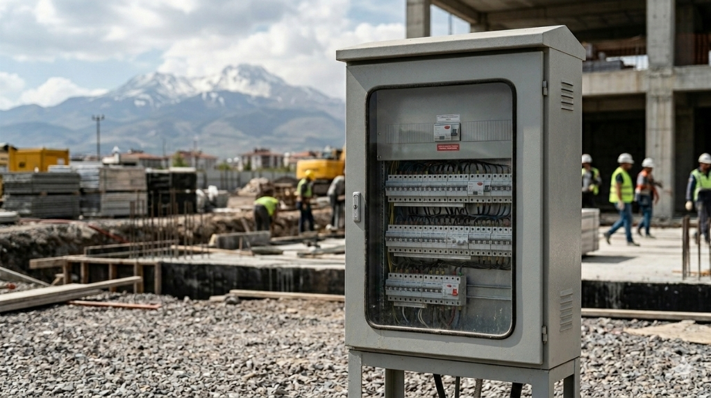 Kayseri İklim Şartlarında Şantiye Elektrik Panosu Kullanımı ve Güvenlik Standartları